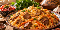 Для плова выбирают кипяток, чтобы рис сохранил рассыпчатость