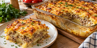 Ленивое мясо по-французски с фаршем выручит после рабочего дня