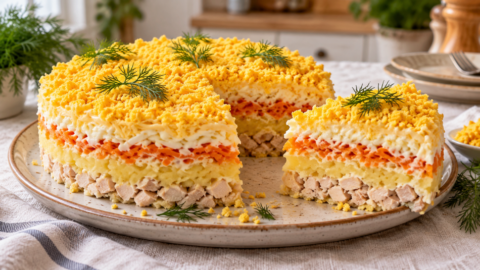 «Горячая мимоза» превращает простые продукты в сытный ужин