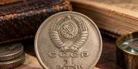Цельный советский рубль 1961 года продали на аукционе за 300 тысяч