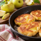 Маннушки с антоновкой на сковороде заменяют пончики к чаю
