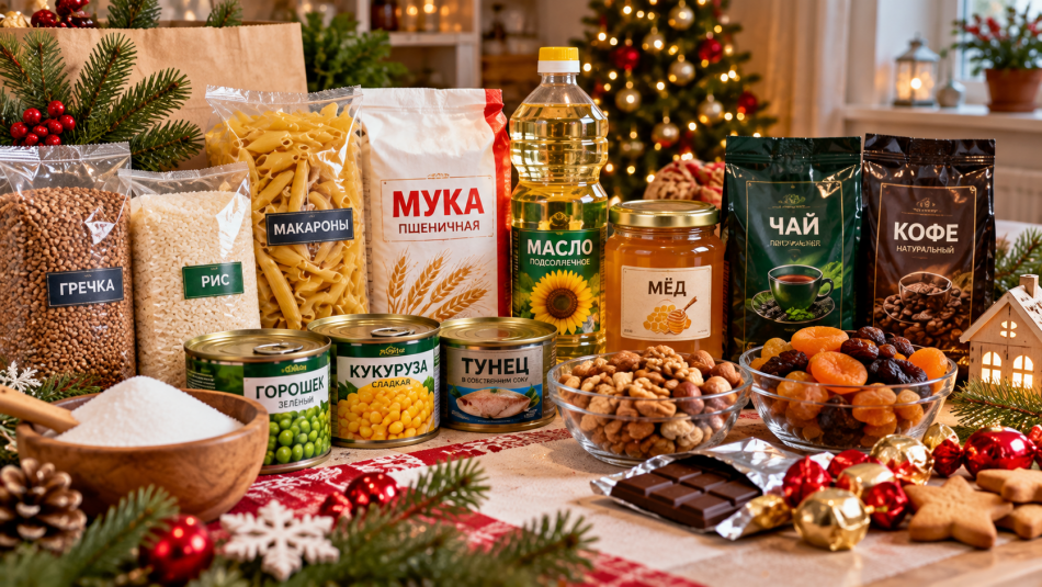 Часть продуктов для новогоднего стола можно купить уже сейчас: список от Роскачества