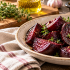 Запеченная свекла задает новый вкус привычному салату