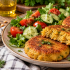 Гороховые котлеты со шкварками и луком: сытный домашний ужин с румяной корочкой