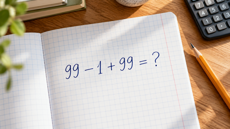 99 − 1 + 99 = ? Простой пример из школьной программы, на котором взрослые спотыкаются