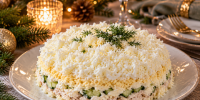 Салат «Невеста» на Новый год: нежная закуска с курицей и свежим огурцом