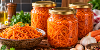 Морковь по-корейски на зиму: простой рецепт с хрустящей соломкой и ароматными специями