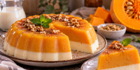 Тыквенный десерт с молоком и желатином станет нежным угощением к чаю